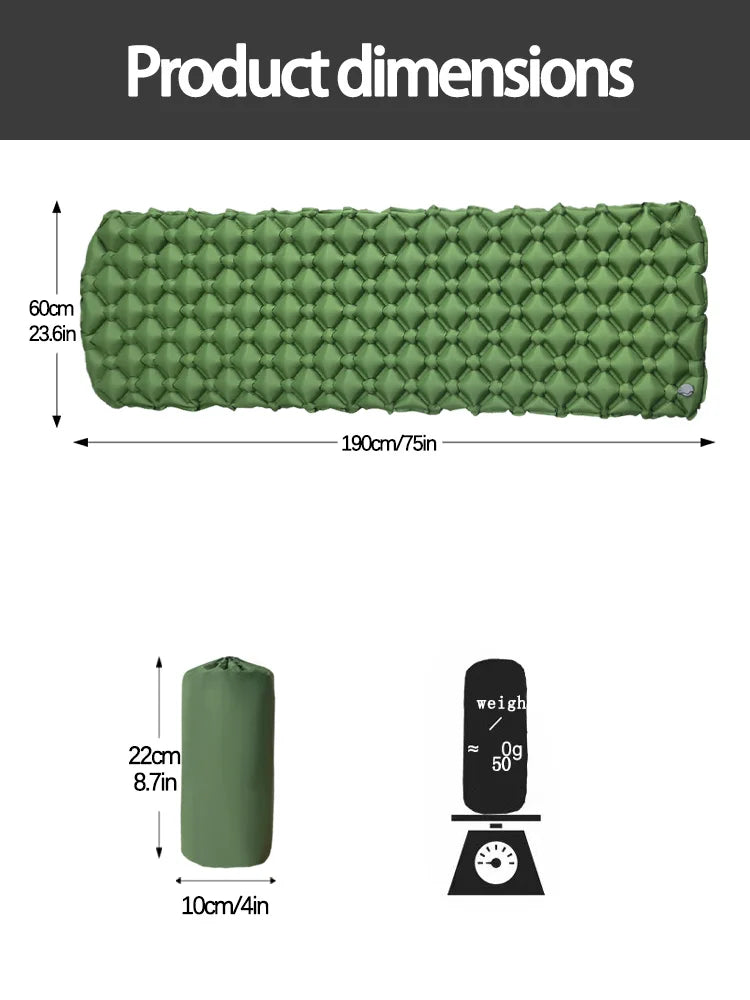 CloudRest™ Self-Inflating Camping Sleeping Mat